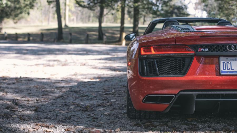 Детали экстерьера Audi R8 Spyder V10 2017 года  (NA) (фото 24 из 51)